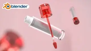 Blender - Lip Gloss Modeling and Rendering Tutorial