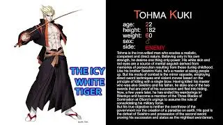 Samurai Shodown Warrior's Rage - Tohma Kuki (Profile)