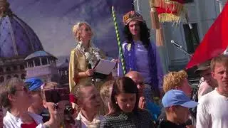 00266 Проникновенная  молитва Пермь Радха ятра 2018