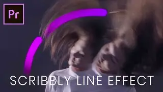 Scribbly Animated Line Effect | Follow Along Tutorial | Adobe Premiere Pro