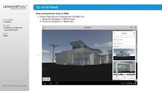 Publishing a BIMx with Bookmark Views