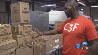 Former NFL player now tackling childhood hunger