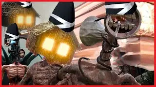 Siren Head VS House Head - Coffin Dance Song COVER