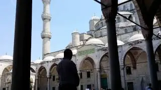 مسجد السلطان أحمد في استانبول  Blaue Moschee