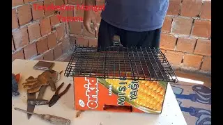 Tenekeden Mangal Yapımı