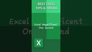Excel Magnificent One Second #Shorts