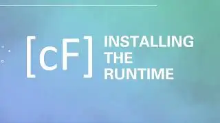 CodeFactory Runtime Installation