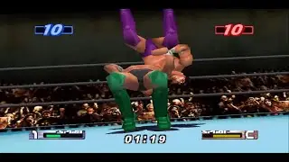 Minoru Tanaka vs. Mitsuya Nagai - Shoot-Style (Virtual Pro Wrestling 2 N64)