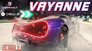 Asphalt 9 : ТРИОН С УСКОРЕНИЕМ ! Обзор и сетевой тест-драйв Deus Vayanne в золоте (Ранг 5082)😏