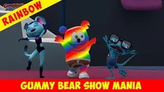 Incredible Shrinking RAINBOW Gummy - Gummy Bear Show MANIA - Gummy Bear Song