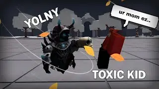I'll DESTROYING A VERY TOXIC KIDS in The Strongest Battlegrounds #thestrongestbattlegrounds