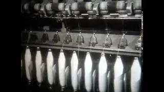 На прядильной и ткацкой фабрике