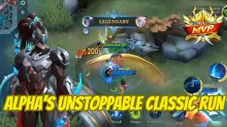 Alpha's Unstoppable Classic Run!