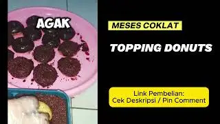 🛒Keranjang:  Meses coklat topping donuts murah 1kg