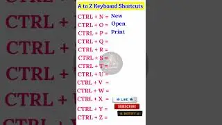 computer shortcuts 
