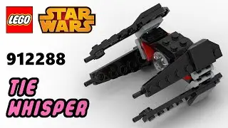 LEGO 912288 TIE WHISPER | LEGO Starwars Magazine 3D Instructions