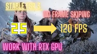 Horizon forbidden west fsr 3 Mod | No frameskiping  | Stable Version