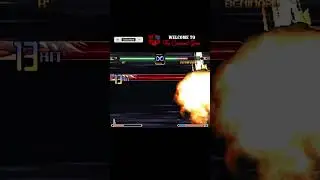Next Level Combo by K in KOF #shorts #gaming