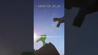 Minecraft Dream Vs. Animation Dream 🤩 Dream On Kratos Cliff Jump 