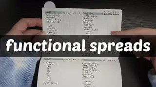 functional bullet journal spreads that help me organize my life