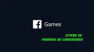 Ativar os padroes da comunidade e monetizacao - Facebook Gaming