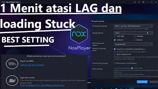 FIX LAG FROM NOX 100% WORK | Remove lag on NOX player-BEST Setting for every Laptop and PC