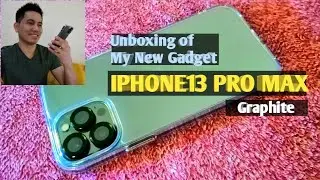 UNBOXING of My New Gadget || IPHONE13 PRO MAX || Graphite