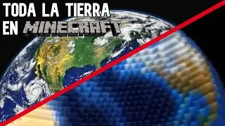 CONSTRUYENDO LA TIERRA en Minecraft