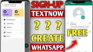 How to create textnow account 2024 | textnow area code problem | textnow sign up problem fix 2024