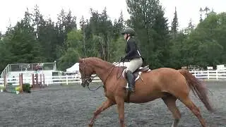 Scotch On The Rocks & Kim J  3rd Round 2'6" Hunter CVPC Show June 2023