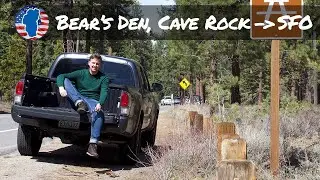 Lake Tahoe Trip - Wood Sculpture at Bear's Den, Cave Rock Hike, Drive back to SFO - Day 3