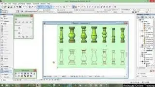 Part 7 - Balustrade - ArchiCAD 18 tutorial 2015 A to Z ( Full HD)
