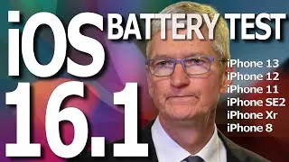 iOS 16.1 : Battery Life Test : Any improvement over iOS 16.0.3?