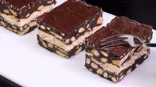 NEW chocolate dessert for Christmas! No baking, no oven, no cornstarch