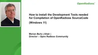 How to Install the Development Tools needed for Compilation of OpenRadioss SourceCode (Windows 11)