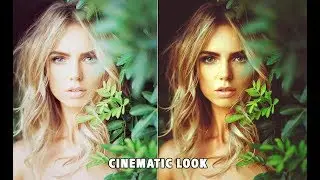 How to Retouch your PHOTOS look CINEMATIC FAST in Photoshop cc / cs6 | photo Effects