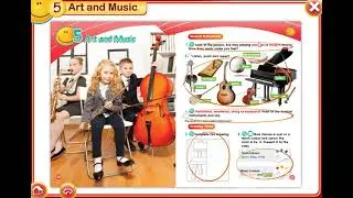 Ағылшын тілі 3 сынып Smiles 3 Unit 5 Art and Music Musical Instruments Ex 1 2 P 64 65