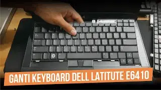 How to Replace a Laptop Keyboard - Dell Latitude E6410 Case