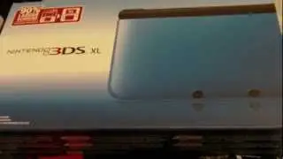 Nintendo 3DS XL Unboxing (1080p HD)