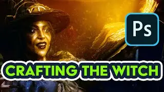 Making Halloween Witch in Photoshop