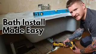 How to Install a Bath the Easy Way - Complete Beginners Guide!