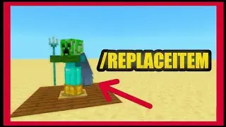 COMO USAR EL COMANDO REPLACEITEM EN MINECRAFT PE | TUTORIAL DE COMANDOS