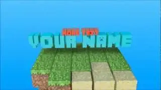 Minecraft 3D INTRO TEMPLATE! Cinema 4D & After Effects! by Mage