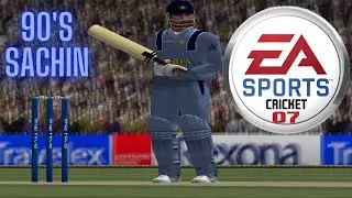 cricket 2007 sachin tendulkar batting result😘 massive win | #eacricket07 #cricketgame #indiacricket