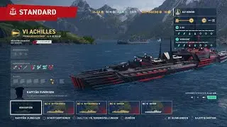 🇸🇪 first Drive  🇸🇪  ACHILLES 🇸🇪   World of Warships Legends ALF-KENOBI