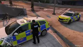 VEHICLE FIRE + Explosions!!!! (Grand Theft Auto V LSPDFR)