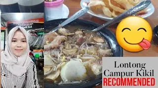 Makanan Khas Madura||Lontong Campur Kikil 😋😋