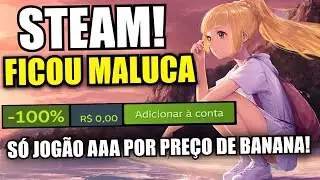CORRE! Jogos para PC na STEAM MALUCA vs O dinheiro do GÁS!