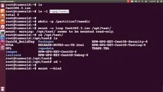 How to use 'mount   bind ' in ubuntu
