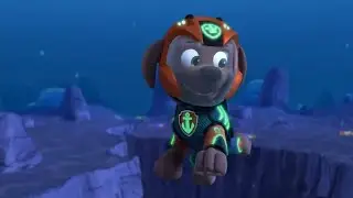 Paw Patrol | 💦Aqua pups series Clip Zuma searching way out rescue for Coral 🐚 and Moby🐙